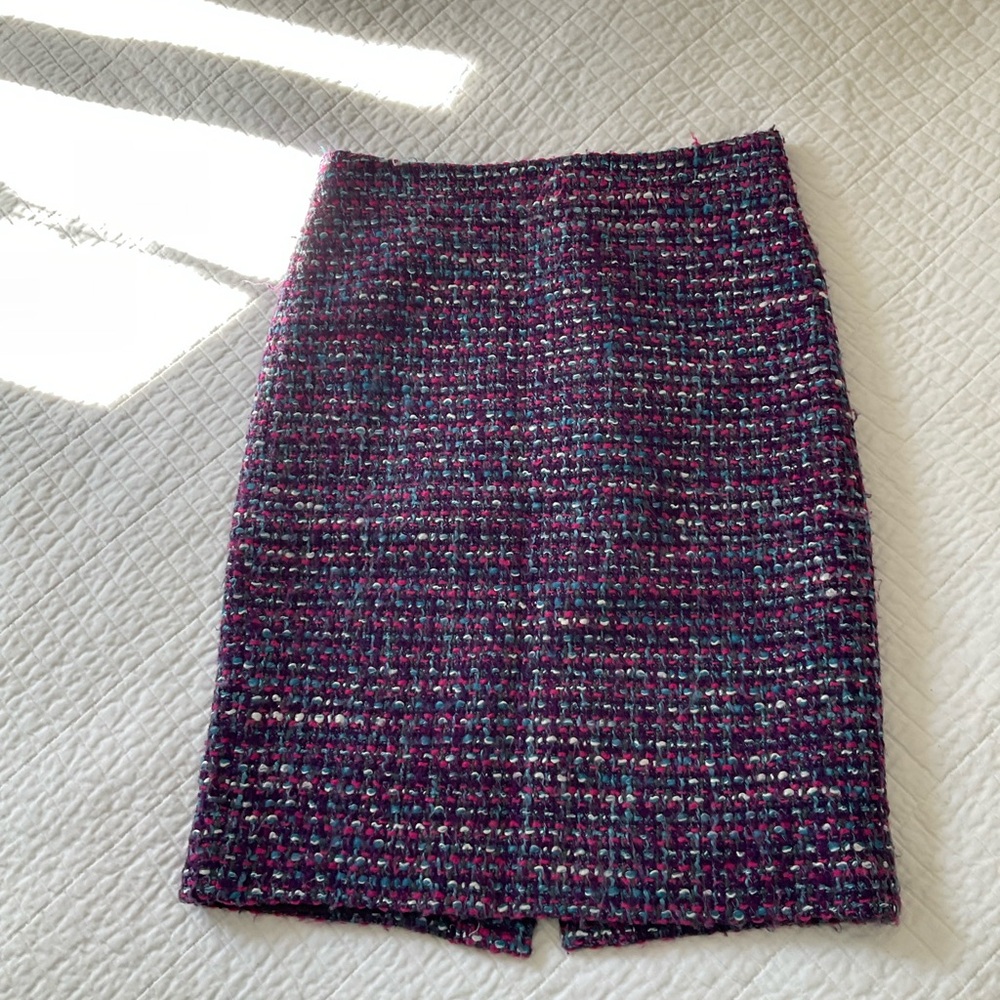 J.Crew No 2 pencil skirt wool blend